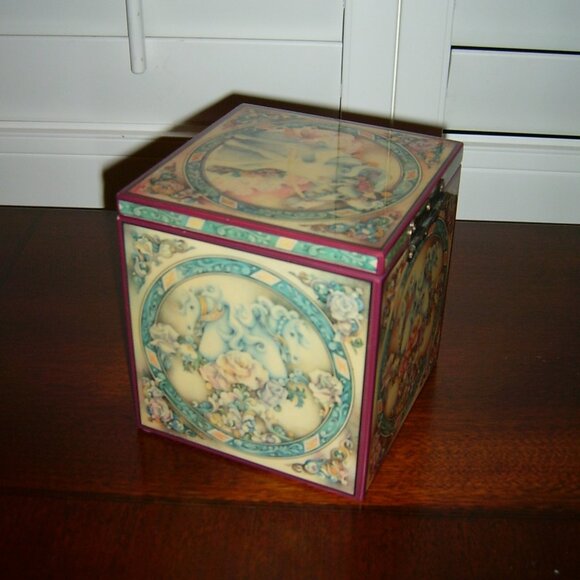 Vintage Enesco A Circus Dream Ladyrose Unicorn Music Jack in the Box - Picture 4 of 7